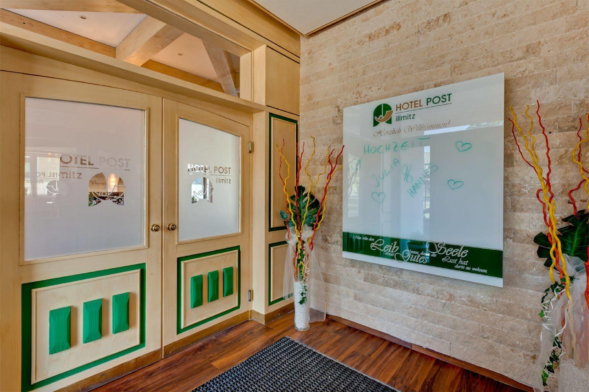 Hotel Zur Post Ильмиц Экстерьер фото